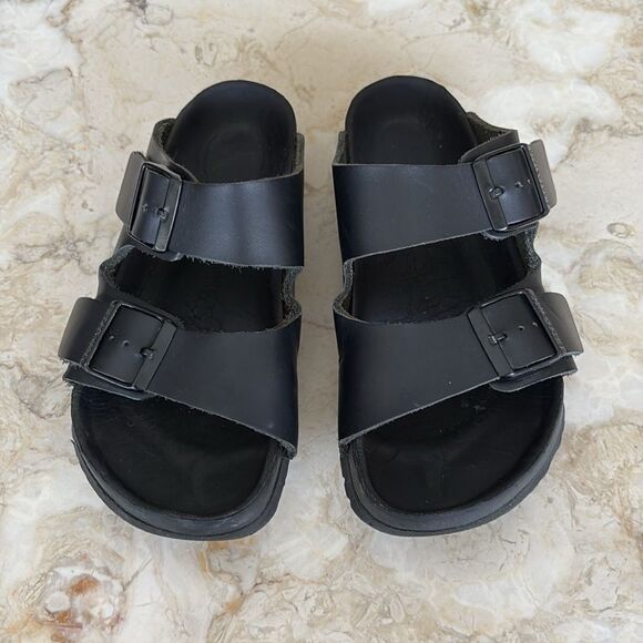 Birkenstock Arizona Natural Leather Black - Picture 4 of 13